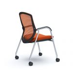 OKAMURA CONTESSA Meeting Polished Frame Chair