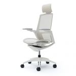 FINORA White base White frame Chair
