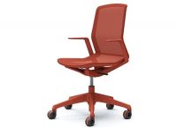 OKAMURA CYNARA Red Orange Chair