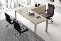 B300 Grey Elm Executive Office Desk