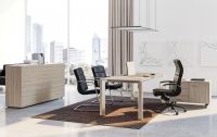 B300 Grey Elm Executive Office Desk
