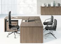 B501 Office Desk with Coplanar Extension