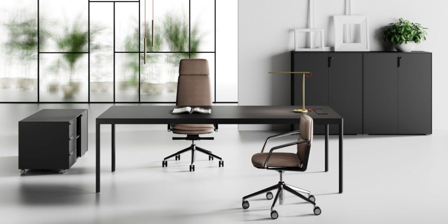 Black Executive Office Furniture