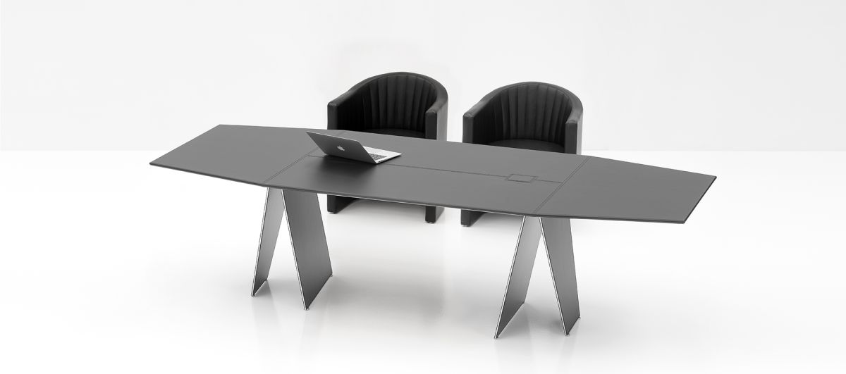 Dark Grey Conference Table 270 cm