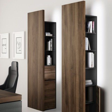 Monolith cabinets with blind doors