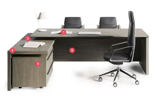 Office Desk for Efficiency-Oriented Executives