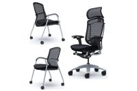 Set of 1xOffice and 2xMeeting CONTESSA II Chairs